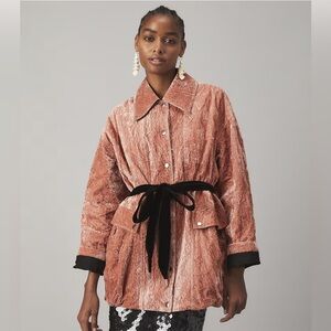 Tory Burch Velvet Anorak
